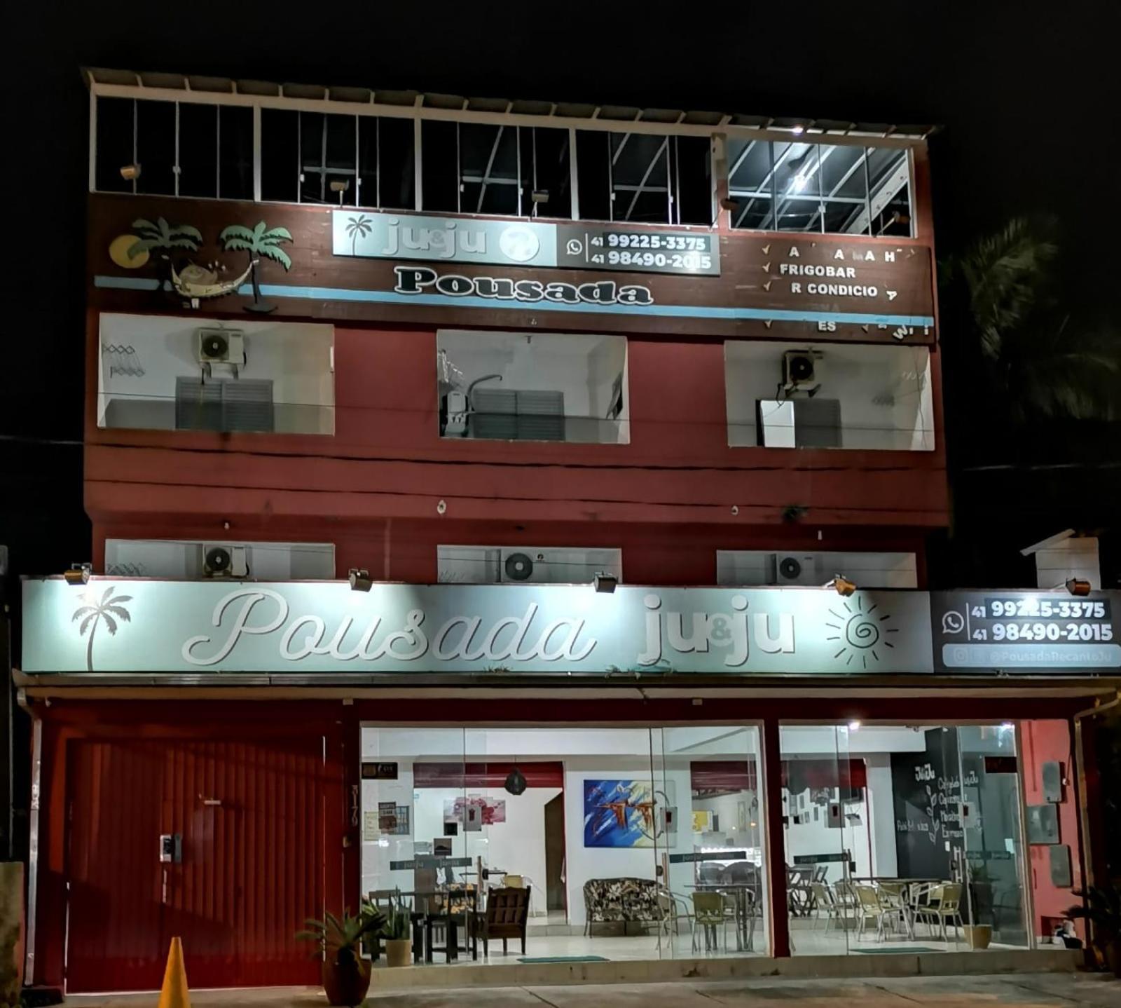 Pousada Ju&Ju A 400 Mts Da Praia Понтал-ду-Парана Экстерьер фото